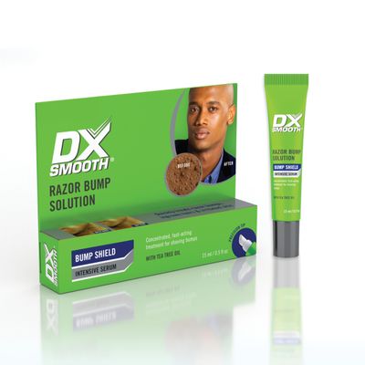 DX Smooth Bump Shield Intensive Serum  Fast-Acting Razor Bump + Ingrown Hair Treatment  for Men  15ml
