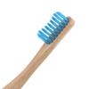 3 x E-Cron Bamboo Toothbrush (Blue) with Eco-friendly, 100% organic and biodegradable toothbrush handle. Your Natural Dental Care with The clean and warm touch of The bamboo. view 2