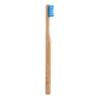 3 x E-Cron Bamboo Toothbrush (Blue) with Eco-friendly, 100% organic and biodegradable toothbrush handle. Your Natural Dental Care with The clean and warm touch of The bamboo. view 3