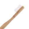 5 x E-Cron Bamboo Toothbrush (White) with Eco-friendly, 100% organic and biodegradable toothbrush handle. Your Natural Dental Care with The clean and warm touch of The bamboo. view 2
