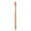 5 x E-Cron Bamboo Toothbrush (Red) with Eco-Friendly, 100% Organic and Biodegradable Toothbrush Handle. Your Natural Dental Care with The Clean and Warm Touch of The Bamboo view 4