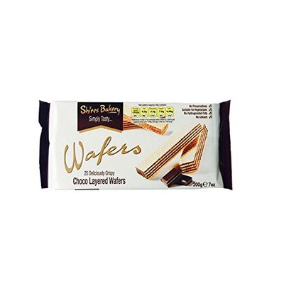 Shires Bakery deliciously Crispy Tasty Wafers (Chocolate)