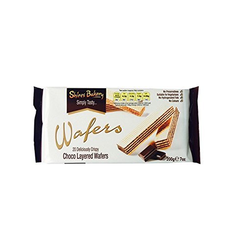 Shires Bakery deliciously Crispy Tasty Wafers (Chocolate)