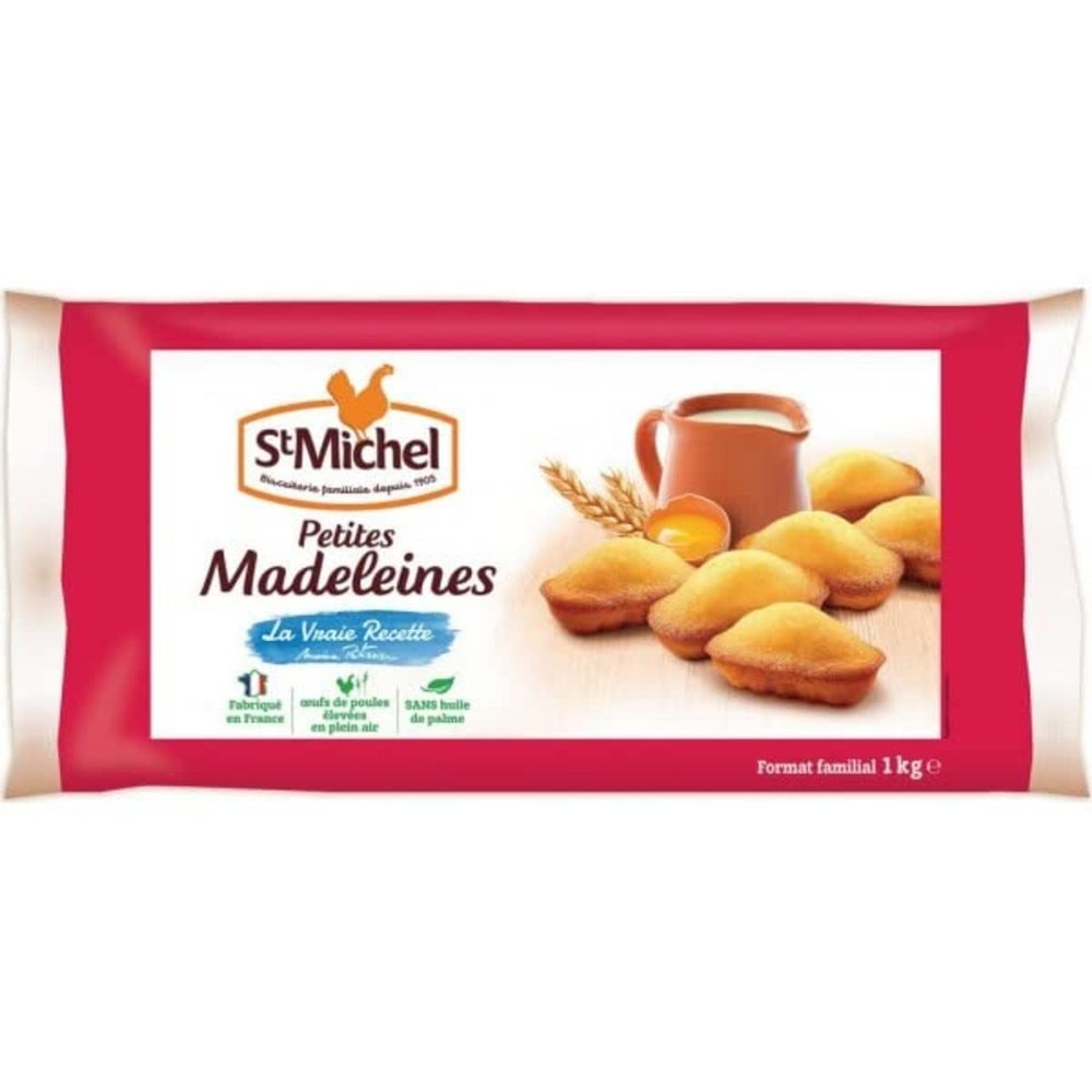 St Michel - Authentic Madeleines, La Vraie Recipe Bag of 1 kg