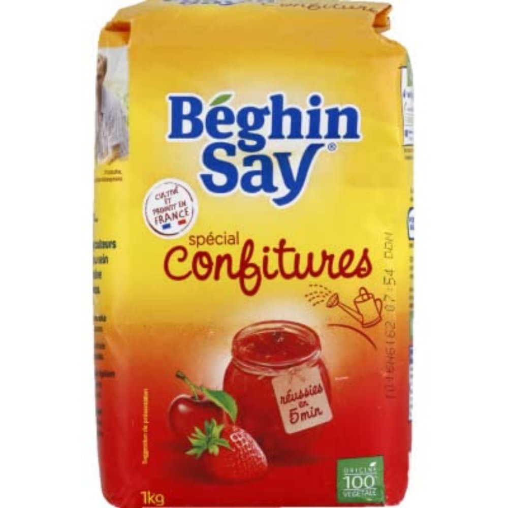 BEGHIN SAY Beghin Say Sugar Special Jam White 1 kg - Pack of 1 kg