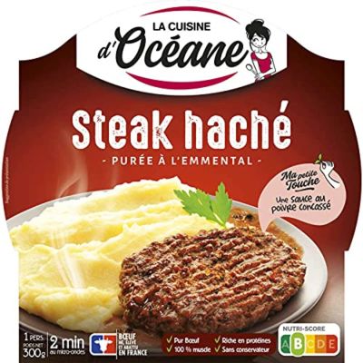 La Cuisine D'Oceane Charolais Axe Steack & Puree 300 g