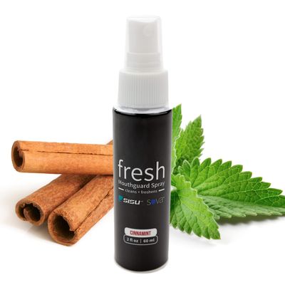 SOVA Fresh Mouth Guard Spray Cleaner and Freshener for Night Dental Mouthguard, One Bottle