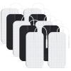 AUVON TENS Machine Pads 2"X4" 10 Pcs, 3rd Gen Latex-Free Rectangular TENS Unit Replacement Pads Electrode Patches with Upgraded Self-Stick Performance for Electrotherapy view 1