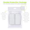 AUVON TENS Machine Pads 2"X4" 10 Pcs, 3rd Gen Latex-Free Rectangular TENS Unit Replacement Pads Electrode Patches with Upgraded Self-Stick Performance for Electrotherapy view 4
