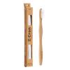 4 x E-Cron Bamboo Toothbrush (Black) with Eco-friendly, 100% organic and biodegradable toothbrush handle. Your Natural Dental Care with The clean and warm touch of The bamboo. view 1