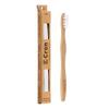 4 x E-Cron Bamboo Toothbrush (Black) with Eco-friendly, 100% organic and biodegradable toothbrush handle. Your Natural Dental Care with The clean and warm touch of The bamboo. view 2