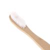 4 x E-Cron Bamboo Toothbrush (Black) with Eco-friendly, 100% organic and biodegradable toothbrush handle. Your Natural Dental Care with The clean and warm touch of The bamboo. view 3