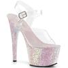 Pleaser ADORE-708LG Clr/Opal Multi Glitter UK 7 (EU 40) view 4