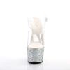 Pleaser ADORE-708LG Clr/SLV Multi Glitter UK 5 (EU 38) view 2
