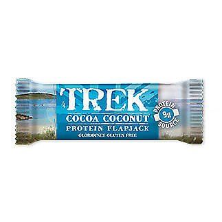 Trek Flapjacks | cocoa coconut protein flapjack | 12 x 50g