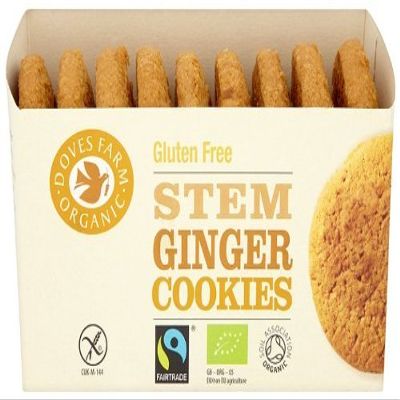 Doves Farm | Stem Ginger Cookies - Gf | 5 X 150G