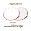 COTTON SOUND Argan Maxi Makeup Sheets 40 Pieces 100% Cotton with Argan Micro Capsules Soothing Smooth Side and Embossed Side Made in Italy view 3