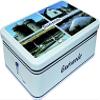 Biscuits and shortcakes assortment in a metal box "Gurande", 320 g, Tin box view 1