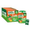 GoGo squeeZ Fruit Smoothie Snack, Apple Mango, 100% Real Fruit Blend, 20 x 90g Pouches, Snack for Kids & Adults, Gluten-Free, Vegan, No Added Sugar, School Lunchbox Friendly, On-the-Go Snacking view 1