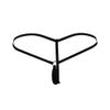 Afom Women's Sexy Hot G-String T Back Cotton Panties Thong Sex Lingerie - Black - view 1