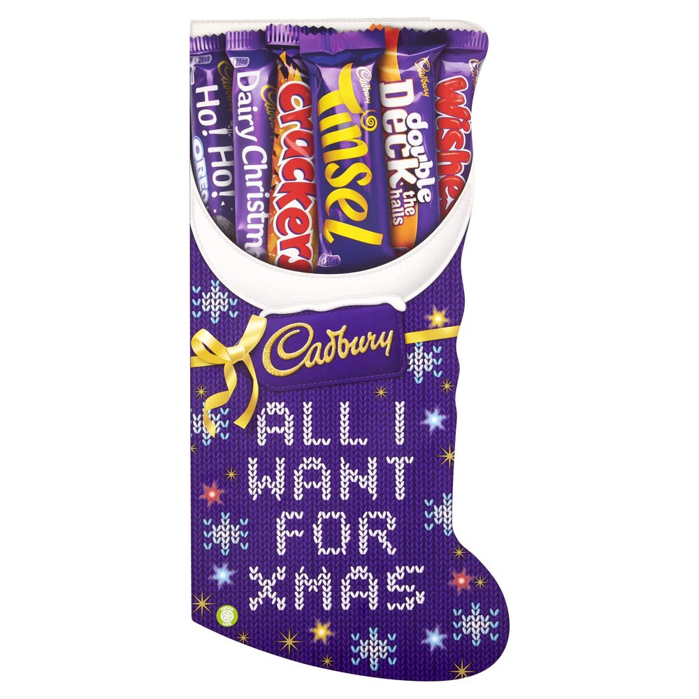 Cadbury Medium Stocking Chocolate Selection Box, 194g