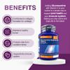 Zipvit Glucosamine Sulphate 2KCl 1500mg with Vitamin C, High Strength Joint Supplement, Supports Cartilage, Joints and Bones, Shellfish Free, 120 Vegan Tablets, 4 Month Supply view 2