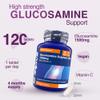 Zipvit Glucosamine Sulphate 2KCl 1500mg with Vitamin C, High Strength Joint Supplement, Supports Cartilage, Joints and Bones, Shellfish Free, 120 Vegan Tablets, 4 Month Supply view 4