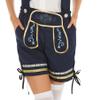 dressforfun Oktoberfest Costume Women - German Beer Girl Fancy Dress Outfit - Adult Ladies Bavarian Maid - Traditional Ledehosen Style Shorts, T-Shirt, Knee Socks Size L view 4