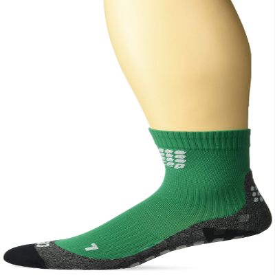 CEP Womens Griptech Short Socks, Green - Size 2 (II)