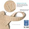 The Original X Brace - Arch Support Brace and Compression for Sever's Disease, Plantar Fasciitis, Flat Feet, Fallen Arches, Over-Pronation and Heel Pain view 3