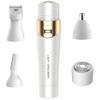 4 in 1 No Pain Electric Shavers for Women - Mini Facial Nose Eyebrow Hair Removal Lady Cordless Razor Trimmer for Girls Face, Body, Legs, Bikini Line view 1
