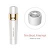 4 in 1 No Pain Electric Shavers for Women - Mini Facial Nose Eyebrow Hair Removal Lady Cordless Razor Trimmer for Girls Face, Body, Legs, Bikini Line view 2