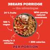 3Bears Porridge - Apple & Cinnamon | Porridge Oats | Porridge Sachets | Porridge Oats Sachets | Wholegrain Porridge Oats | Overnight Oats | Oatmeal | 4 x 400g view 3