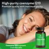 Vitabay Coenzyme Q10 Ubiquinone 200 mg 120 Vegan Capsules high Strength CoQ10 Natural Q10 from Plant Fermentation additive-Free & 100% Vegan Laboratory Tested in Germany view 2