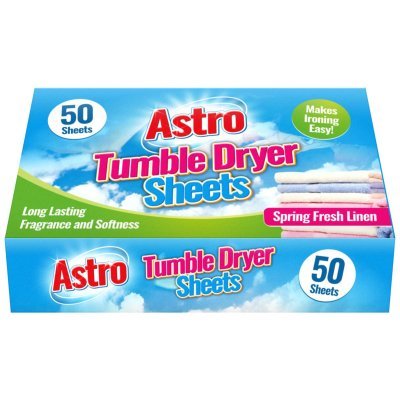 Astro Tumble Dryer Sheets 50Sheets