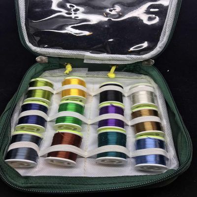12 Large Spools of Floss in a Plastic Protective Bag,