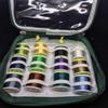 12 Large Spools of Floss in a Plastic Protective Bag, view 1