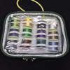 12 Large Spools of Floss in a Plastic Protective Bag, view 2
