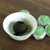 GOARTEA Puerh Tea Loose Leaf 100g / 3.5oz - Ripe/Shu Chinese Pu erh Tea - Nonpareil Supreme Grade Dried Xinhui Orange Peel Green Chenpi Citrus - Yunnan Puer Pu'er view 4