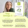 Healthspan Veg-Omega 3 1,000mg | 60 Capsules | Support Brain, Eye and Heart Health | Vegan Algal Source | No Fish | Omega 3 Fatty Acids DHA & EPA | Non-GMO | Vegan view 3