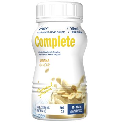 Aymes Complete Banana Flavor 200ml pack of 4
