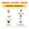 Coconut Cream Organic 400ml Pack of 6 |Dairy and Gluten Free| Ethically Sourced view 2