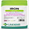 Lindens - Iron 14mg Tablets - 360 Vegan Tablets - UK Made - Reduce Tiredness, Increase Energy | Creates Healthy Red Blood Cells, Normal Oxygen Transportation | (12 Months Supply) view 1