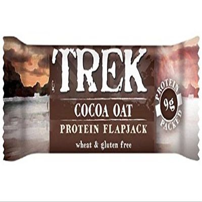 Trek Flapjacks | cocoa and oat protein flapjack | 10 x 50g (UK)