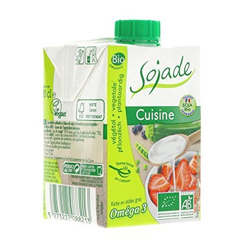 Sojade | Cuisine- Organic Soya Cream | 4 x 200ml (UK)
