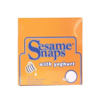 Sesame Snaps With Yoghurt 30g - Pack of 24