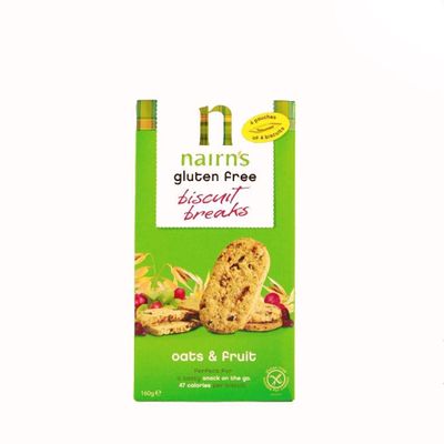 Nairn's | GF Biscuit Breaks Oat & Fruit | 6 x 160g (UK)