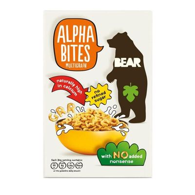 Bear Alphabites Multigrain 375 g (Pack of 2)