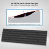 Pyle Car Ramp, Multipurpose, Flexible Kerb, Threshold Ramp, Heavy Duty Rubber - Suitable for Vehicle, Car, Truck, Scooter, Bike, Motorcycle, Wheelchair Mobility, Loading Dock, Garage, Sidewalk view 2