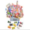 50 Japanese Candy & Snack Box 10 Japanese chocolate bar Assortment and 40 Popular Sweets (Plain box) view 1